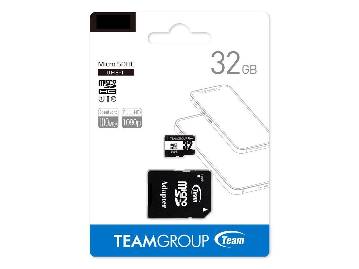 Team Group 32GB Micro SDHC Flash Memory - Memory Card