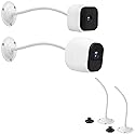 Mippko 2 Pack Camera Flexible Wall Mount Holder Compatible with Arlo/Blink/Reolink/Nest/Wyze/SimpliSafe Camera,Adjustment 8 inch Long Gooseneck Arm