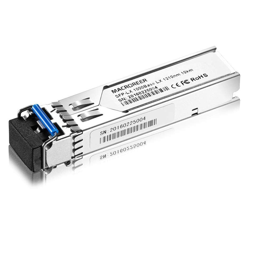 Macroreer for Extreme 10052H 1000BASE-LX SFP Transceiver Module LC Connector SMF 1310nm Wavelength up to 10km 1.25Gbps