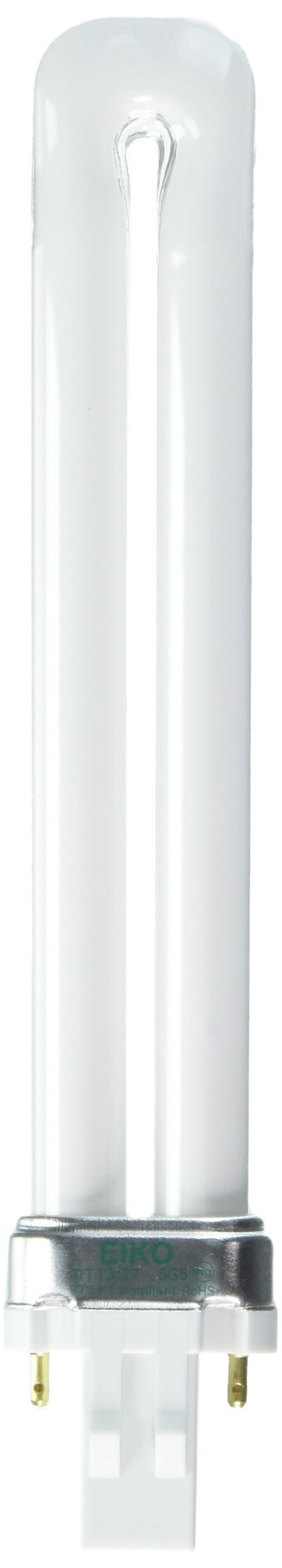 Eiko DT13/27 Duo-Tube 2700K GX23 Base Compact Fluorescent Halogen Bulb, 13W