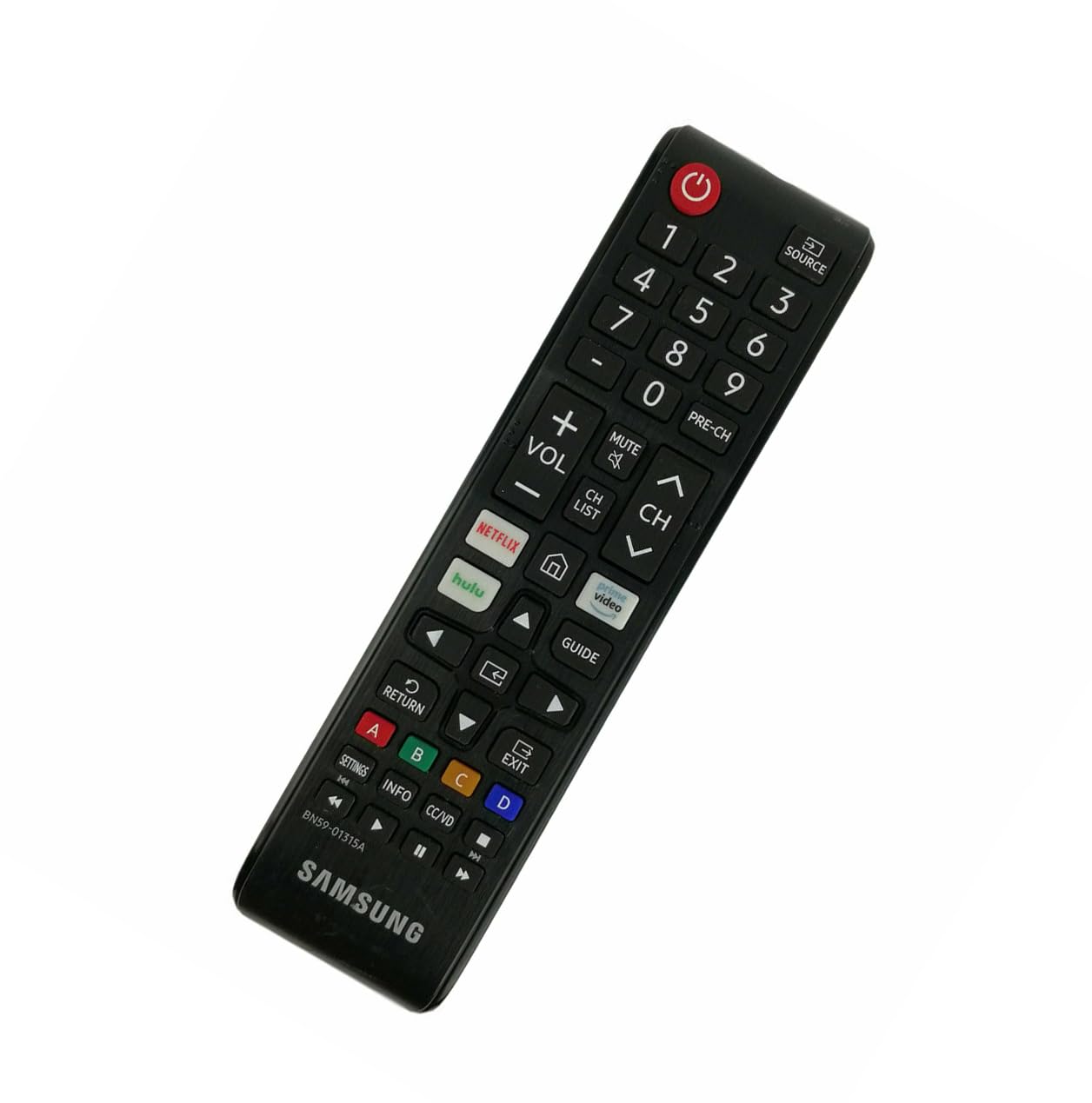 Samsung Remote Control (BN59-01315A) for Select Samsung TVs - Black