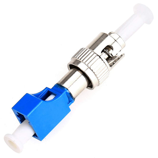 KELUSHI Single Mode 9/125 SM ST Male to LC Female Hybrid Optical Fiber Adapter Connector