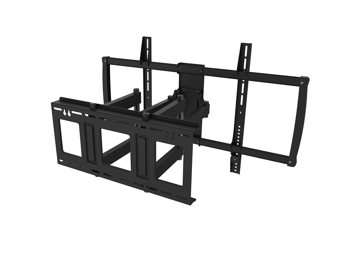 Monoprice Full-Motion Articulating TV Wall Mount - TVs 60in to 100in, Up to 176lbs, VESA 900x600, No Logo - Commercial Series