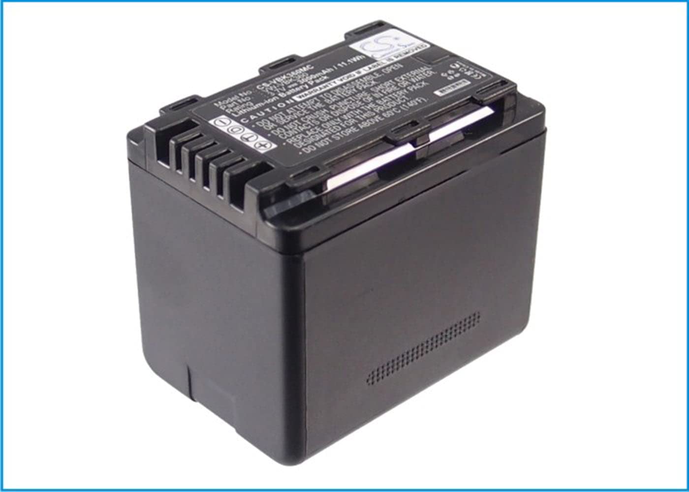 VI VINTRONS 3000mAh Battery for Panasonic HC-V500, HC-V500M, HC-V700, HC-V700M