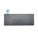 Abakoo New Replacement Keyboard for Chromebook C201 C201P C201PA C202 C202S C202SA 0KNX0-1120US00 9Z.NBLSQ.301 AE0Q3U00010 NSK-UZ3SQ 01 Black Without