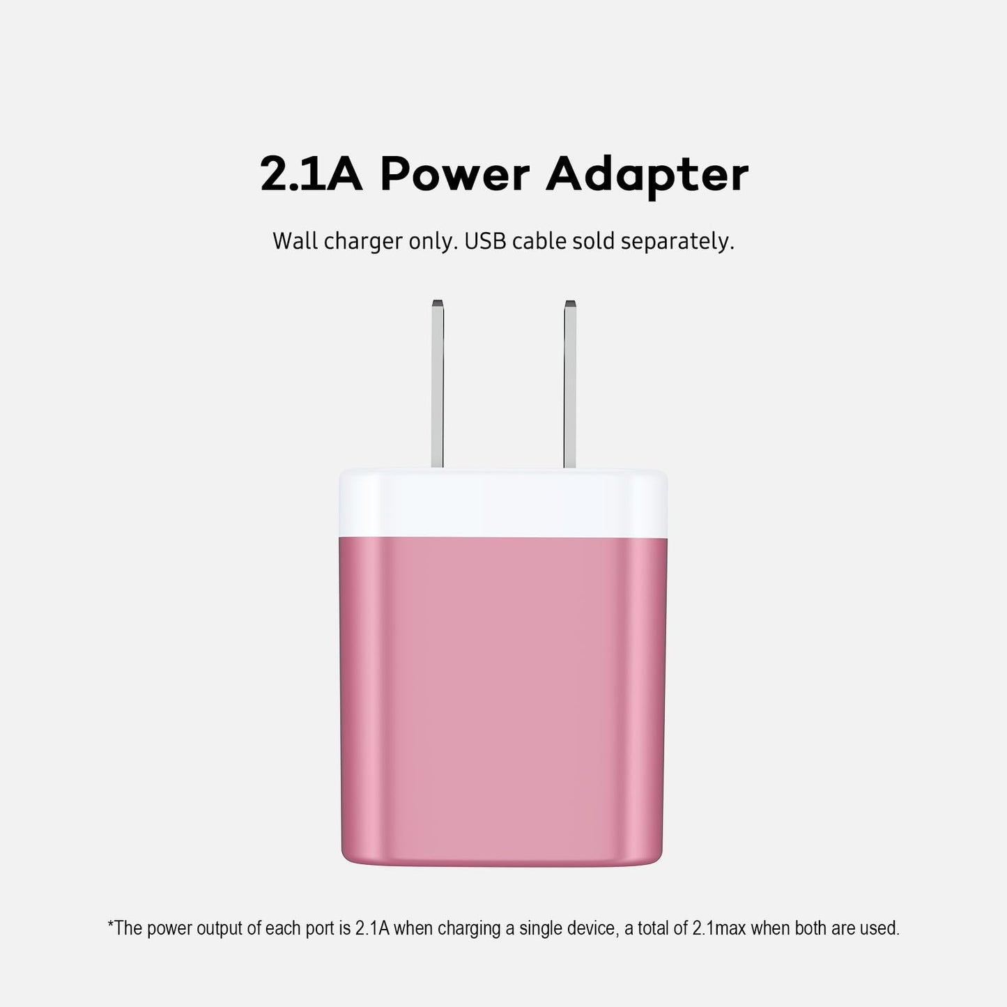 USB Wall Charger, Charger Block, AILKIN Multiport Fast Charge Power Brick