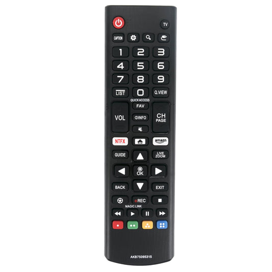 AKB75095315 Replace Remote fit for LG LED OLED 4K 1080p Smart TV Non-Smart TVs AKB75095314 AKB74915305 AKB75095307 AKB73975702 AKB74475401 AKB73975701