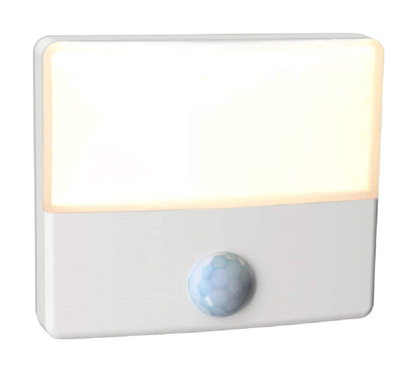 Westek Senti LED Motion Sensor Night Light - Indoor Plug-in Dusk/Dawn Automatic Night Light - Illuminate Dark Areas of Your Home, Warm Glow, Energy