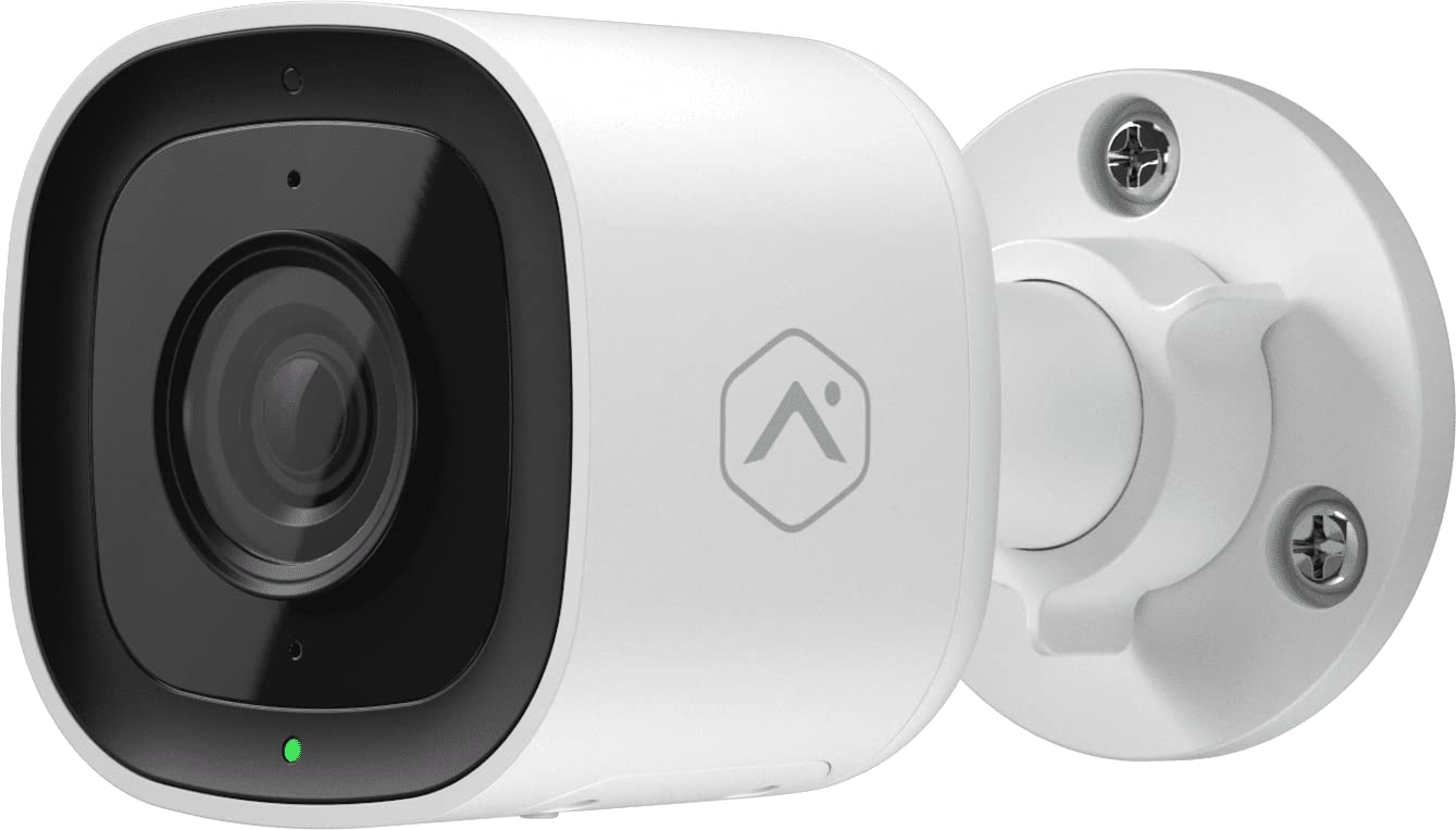 Alarm.com ADC-V724X Outdoor Wi-Fi Camera, HDR, 2-Way Audio, 1080p Resolution, 117-degree FOV, Video Analytics, IR Night Vision WiFi, MicroSD Card