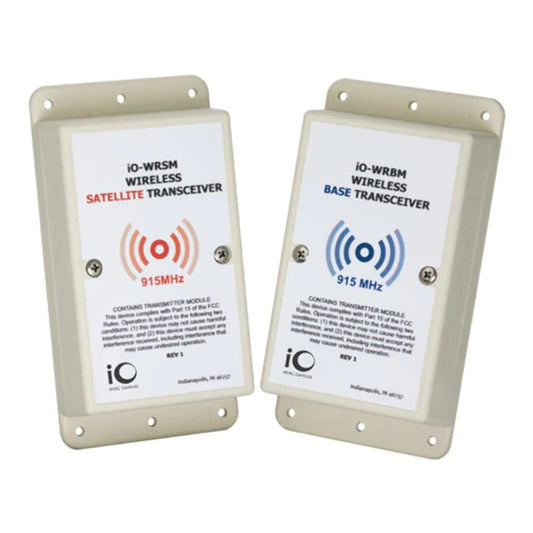 Generic | iO HVAC Controls | Wireless Relay | 3-Terminal | 1Amp | 24V | Automatic | DIN Rail Mount