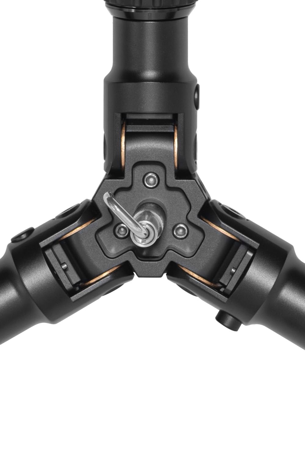 FANAUE Carbon Fiber Tripod with 3/8" Mounting Stud, 3 Angle Stop Positions - Ultra Stable Professional Camera Tripod,Lightweight Tripod for Hunting