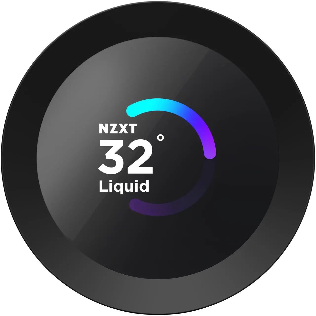 NZXT Kraken Plus 240 - AIO CPU Liquid Cooler - 240mm Radiator - 2 x F120P Fans - Customizable 1.54" Square LCD - AMD® AM5, AM4 - Intel® LGA 1851/1700
