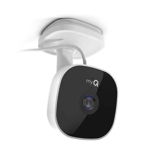 myQ Smart Garage Security Camera - 1080p HD Video, Night Vision, Motion Detection, Magnetic, Wi-Fi, Two-Way Audio, Smartphone Control