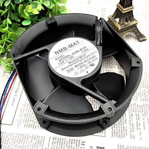 5920PL-04W-B39 12V 1.90A 172mm L×150mm W×51mm H 3-wire Cooling Fan