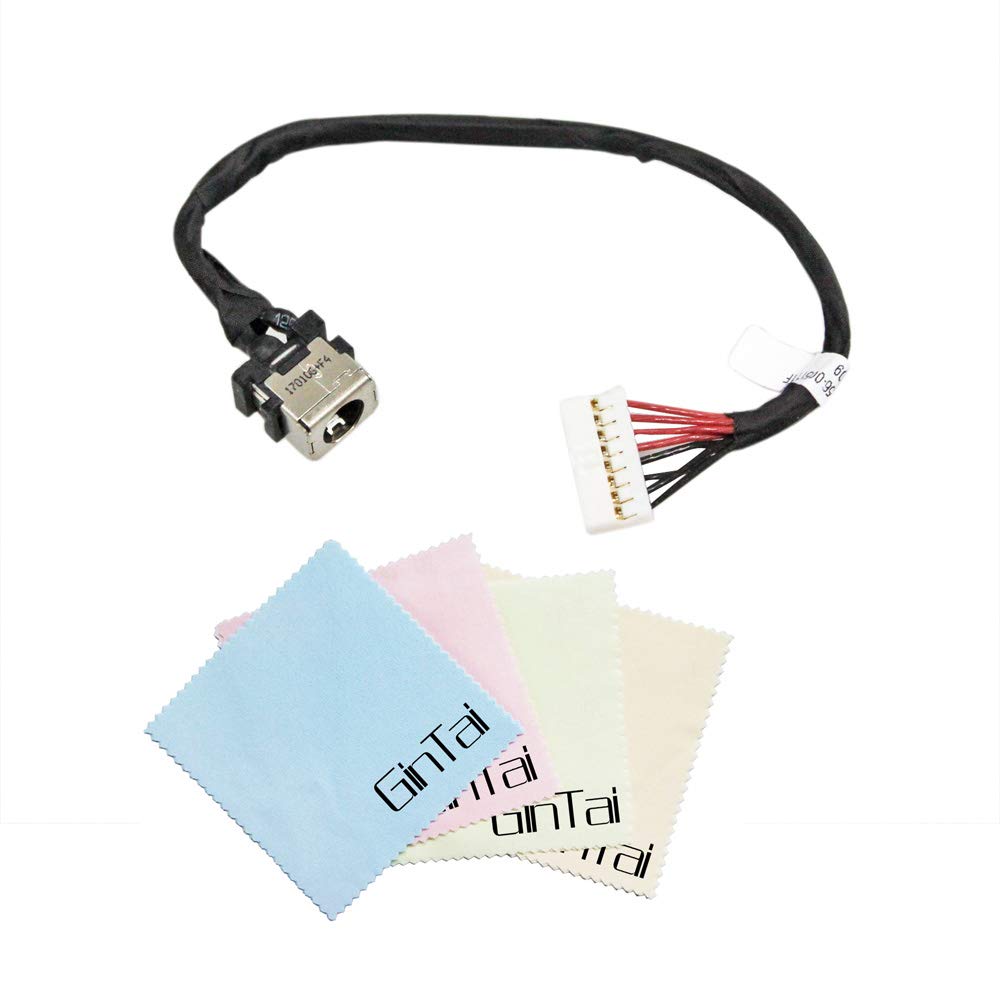 GinTai DC Power Jack with Cable Socket Plug Charging Port Replacement for ASUS ROG GL553VW GL553VE GL553VD GL553VD-DS71 (CA31) GL552VW-DH71