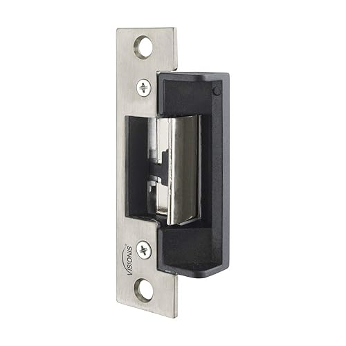 Visionis VIS-EL103-FSE 770lbs Electric Door Strike Lock for Wood Metal Doors 12V Fail Secure Normally Open Access Control