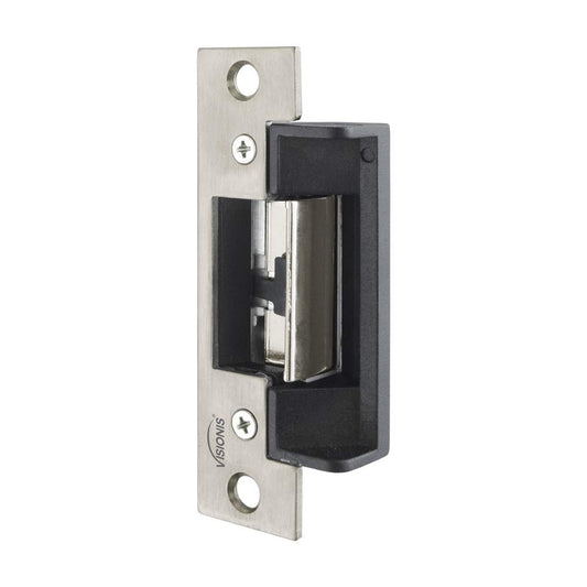 Visionis VIS-EL103-FSE 770lbs Electric Door Strike Lock for Wood Metal Doors 12V Fail Secure Normally Open Access Control