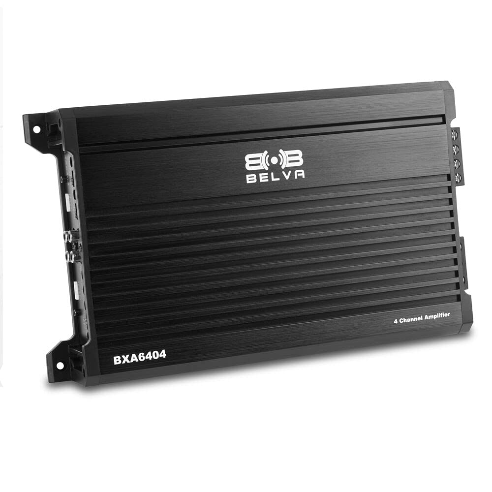 Belva BXA6404 640W Peak BX-Series 2-Ohm Stable Class-A/B 4-Channel