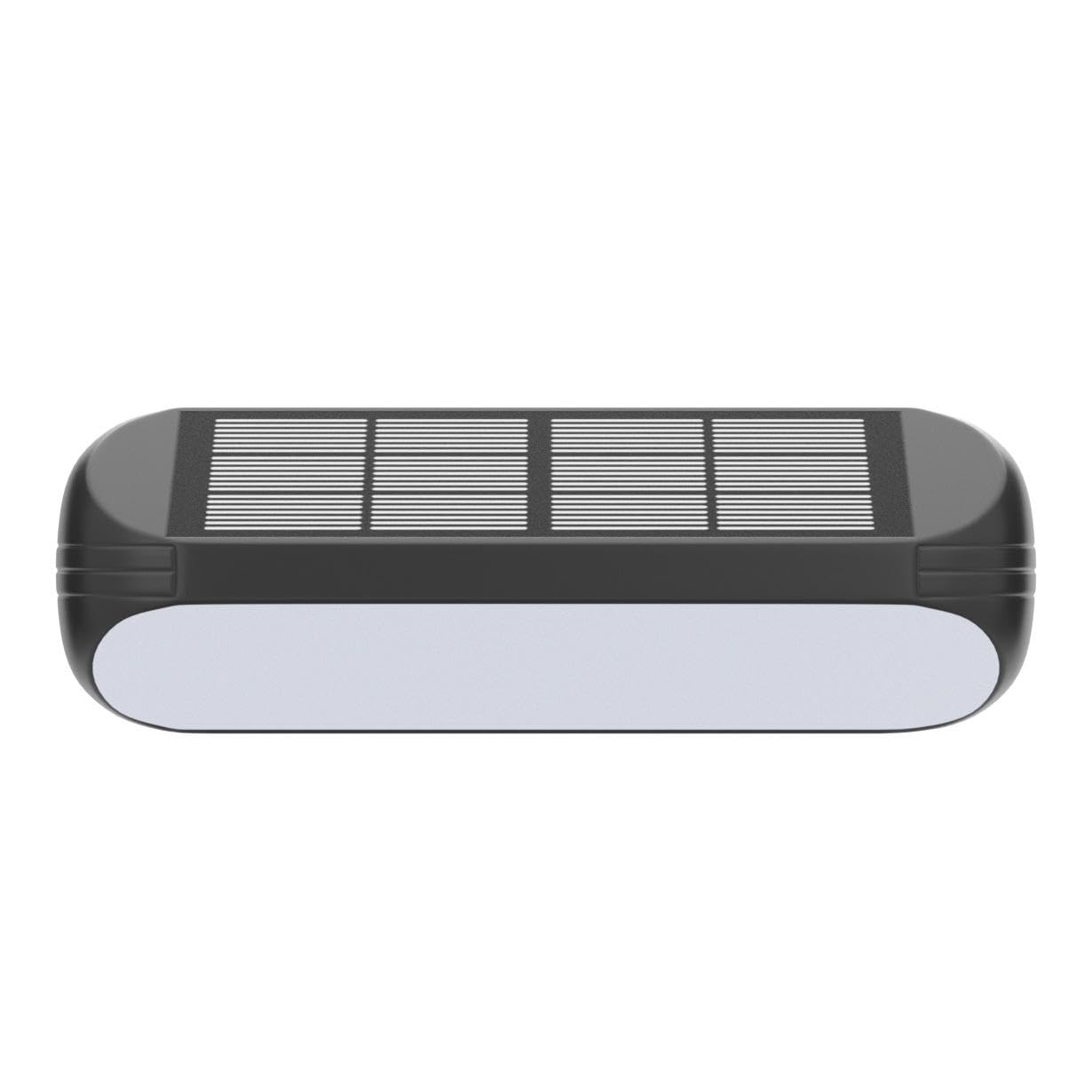 Ahaorigin Solar Outdoor Lights for Deck 4 Pack, Upgraded RGB Solar Fence Lights with Color Changing & Warm White Mode, Waterproof LED Solar Powered