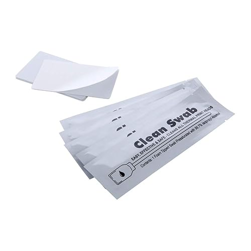 DuraClean™ DC ACL001 Card Printer Cleaning Kit for Evolis Zenius, ZeniusID, Primacy, & PrimacyID Printers - 5 Adhesive Cleaning Cards & 5 Cleaning