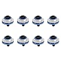 8PCS Hard Drive Mounting Screw for HP 2.5 HDD EliteDesk ProDesk G1 G2 6000 6005 Pro 8000 8100 Isolation Grommet Mute Mounting Screws HDD