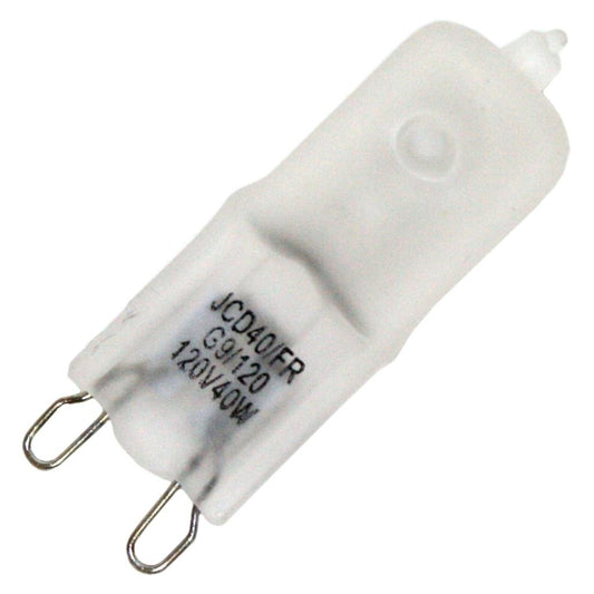 Halco Lighting Technologies JCD40/FR/G9/120 T8U2FR12/850/DIR/LED 107310 40W JC FR 120V G9 Prism Halogen Bulbs