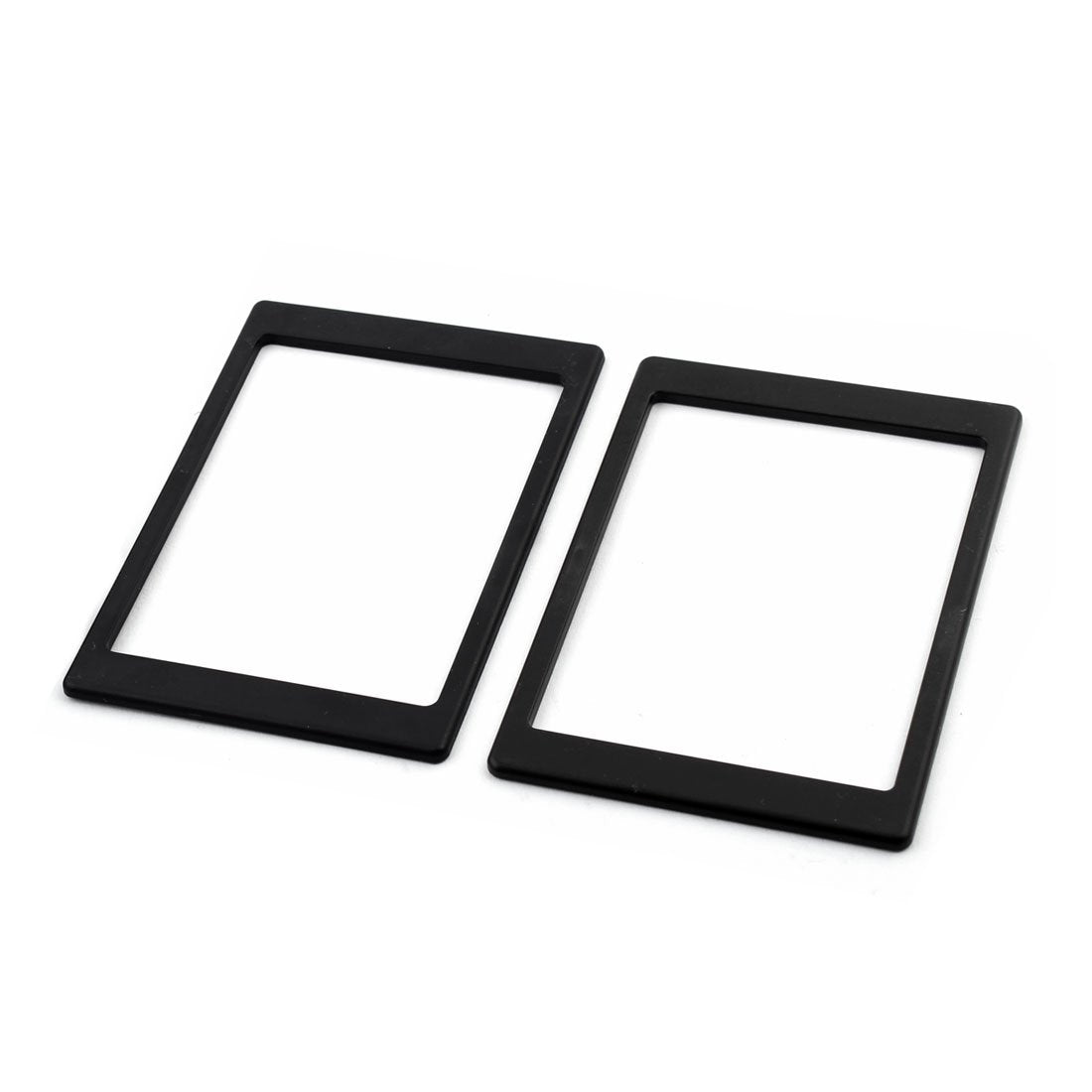 uxcell Plastic Laptop Computer 7mm to 9.5mm HDD SSD Hard Disk Drive Thickening Gasket Pad Frame 5pcs Black