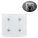 Universal Monitor VESA Mount Adapter for Non-VESA 13 - 27 inch Computer Monitors Tablets iPad VESA Mounting Arm Stand Bracket Kit 75X75mm…