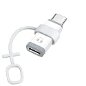 MoKo Lightning to USB C Adapter Audio Only for Apple Earpods with Line Control, Not for Charging/Data Transfer, Lightning to USB C Adapter for iPhone
