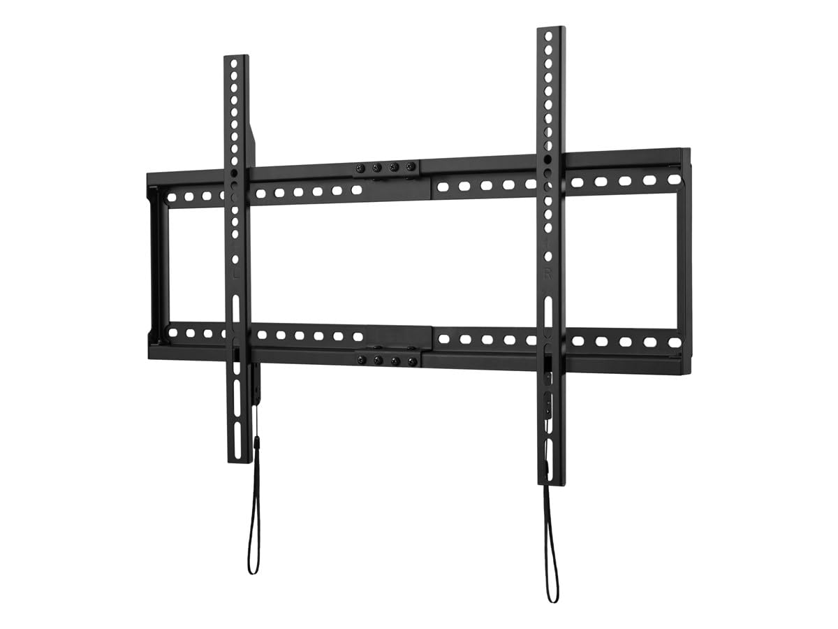 Monoprice Low Profile Fixed TV Wall Mount Extra Wide for 42" to 90" TVs up to 165lbs, Max VESA 600x400, Fits Curved Screens