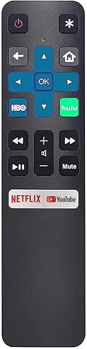 ENWShop Replacement Remote for All TCL Roku TV with Sling, VUDU and Hulu Shortcuts. RC280