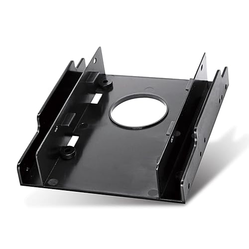 CDL Micro "8400800017901" SSD-Rail 2.5-Inch Hard Drive Cradle for 3.5-Inch Drive Bays,Black