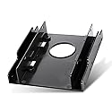 CDL Micro "8400800017901" SSD-Rail 2.5-Inch Hard Drive Cradle for 3.5-Inch Drive Bays,Black