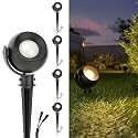 Sunco LED Low Voltage Spotlight Revolver, Sphere Shaped Garden Landscape Lights Outdoor [Luces para Jardin], 4W, 300 LM, 3 CCT: 2700K/4000K/5000K, Wet