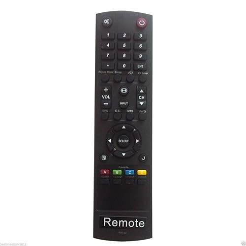 RMT-22 TV Remote Control for Westinghouse TV in living rooms or rooms, Size approximately About 7 x 2 x 1 in, Replacement Remote Compatible Models