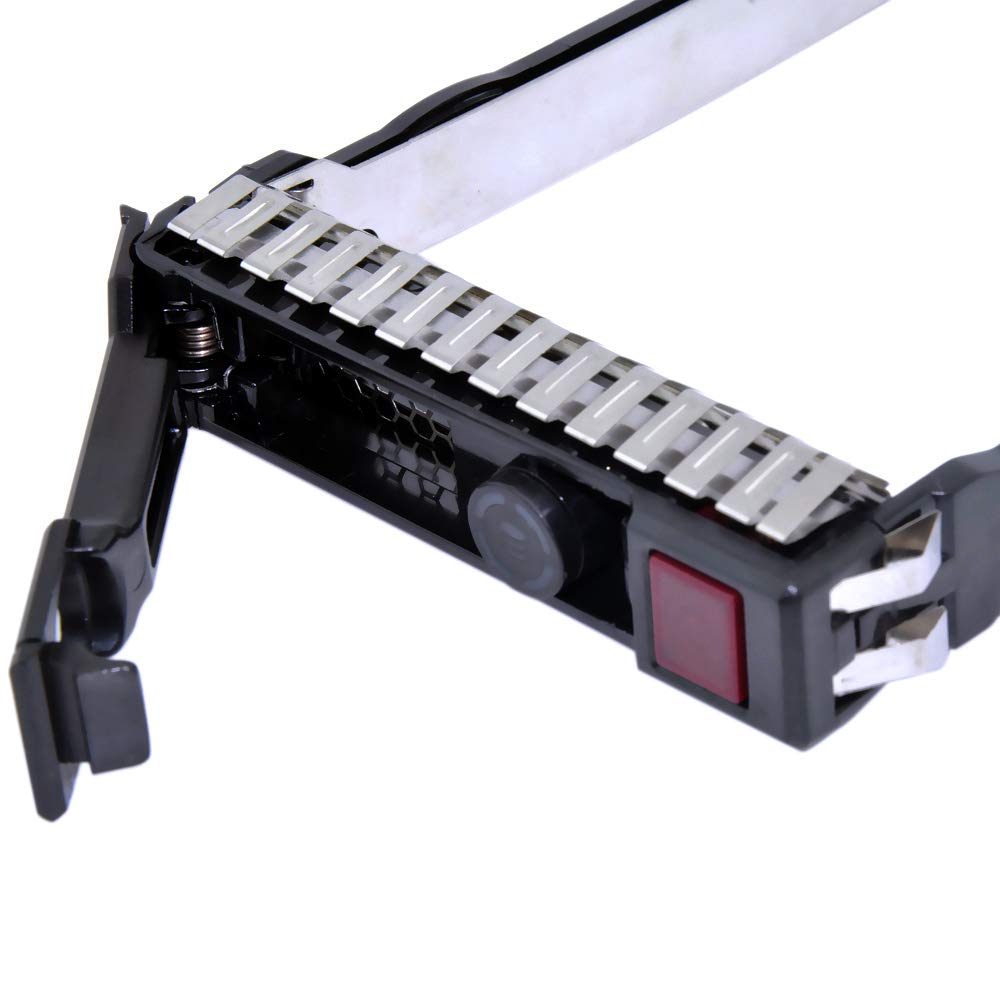 Abuycs 2.5 SFF SAS SATA HDD SSD Hard Drive Carrier Tray Caddy for 2.5" HP Proliant Gen8 G8 Gen9 G9 651687-001 651699-001 DL560 DL388 DL385 DL380p