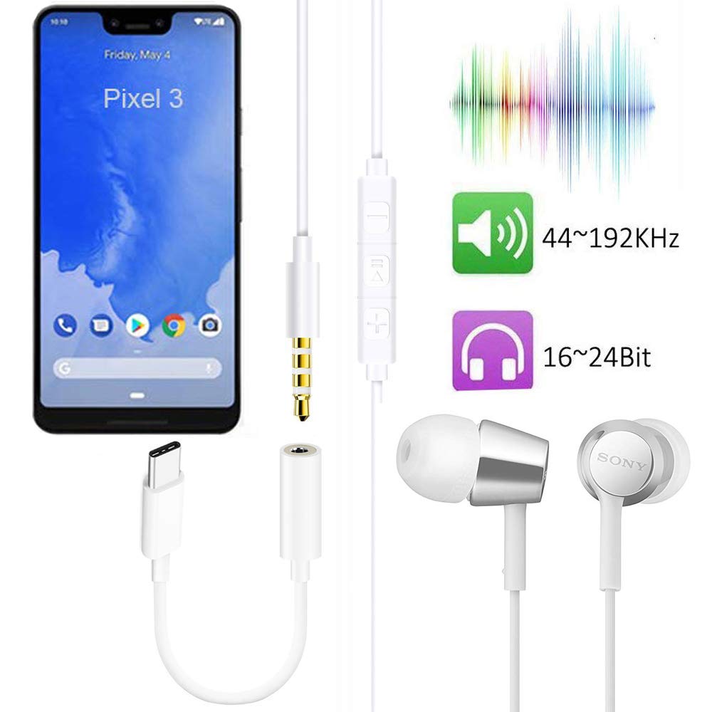 USB C to 3.5mm Headphone Jack Adapter Compatible with iPhone 17/16/ 15, iPad Pro, Pixel 9 8 7 6 5 4 3 2 XL, Samsung Galaxy S25/ S24/S23 and More
