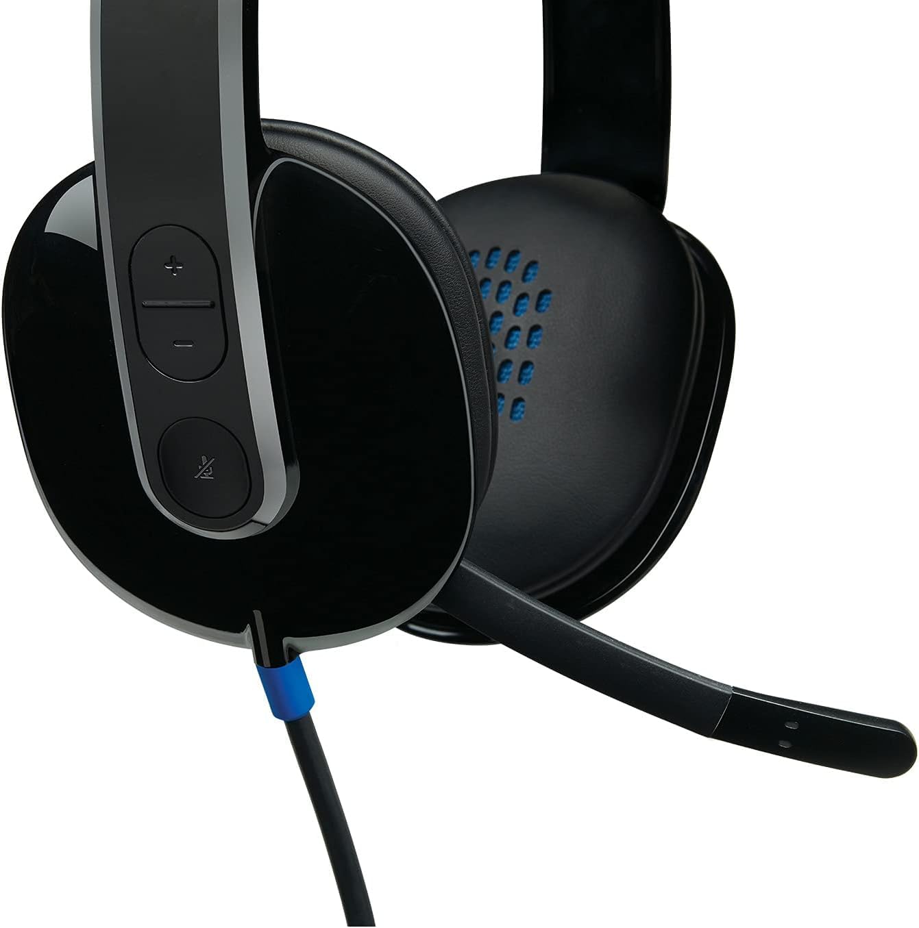 Logitech Headset High-Performance USB Headset with Mic H540 for Windows and Mac, Skype Certified, Black, Bulk Packaging (1)