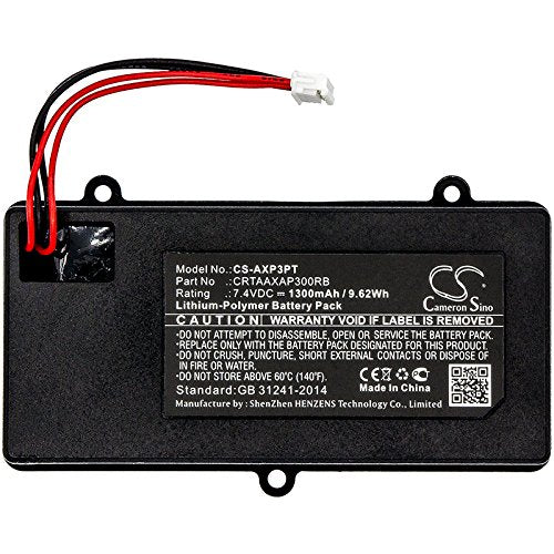 LIONX Battery for AAXA P300 Pico Projector CRTAAXAP300RB 1300mAh / 9.62Wh