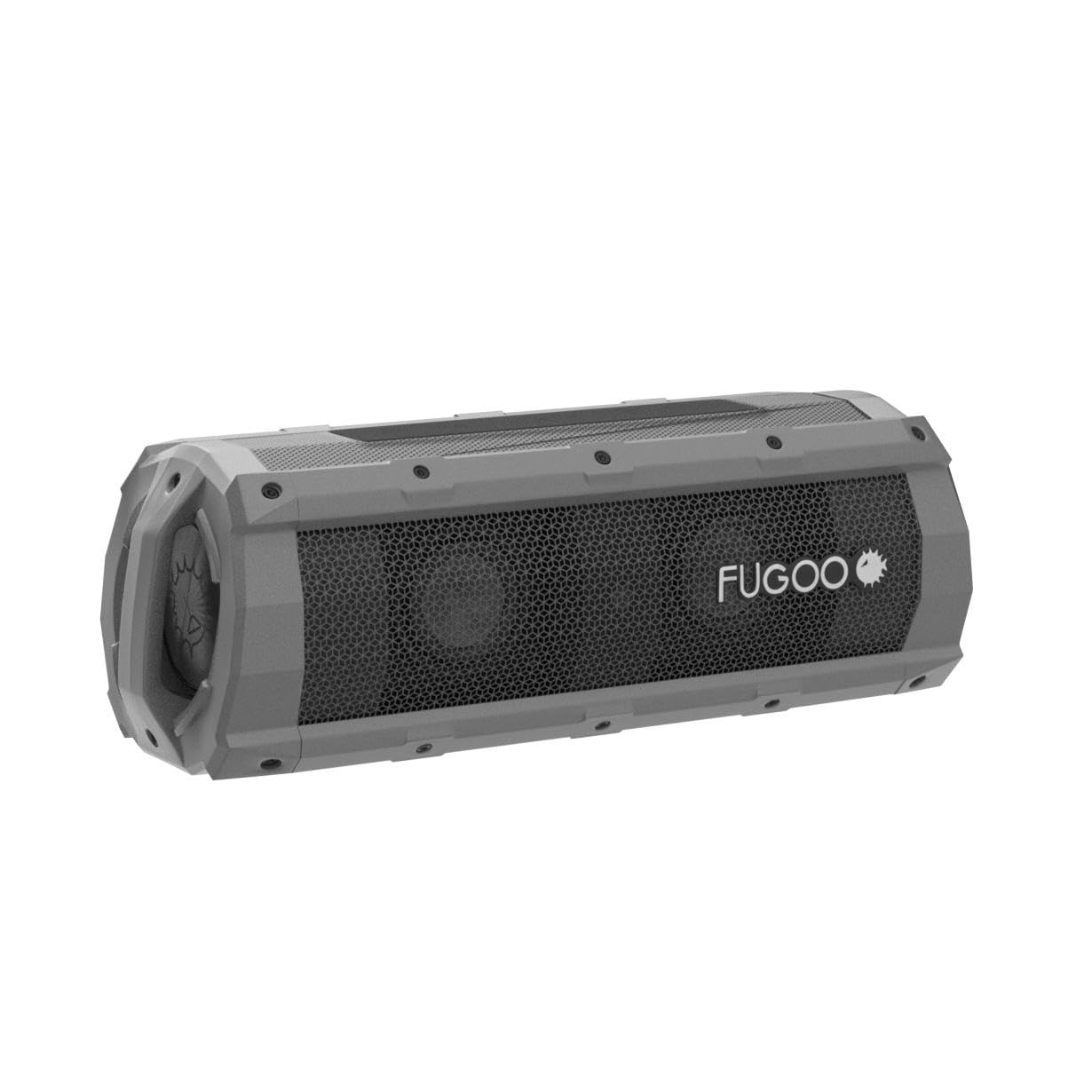 FUGOO Element | Portable Bluetooth Speaker, 360 Audio, 60W, IPX7 Rating, Up to 40 Hours Playtime | Floats on Water | Built-in Mic - Siri/Google Now