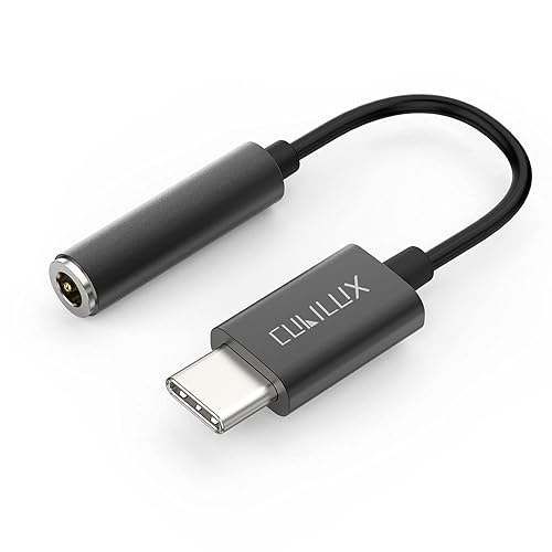 Cubilux USB C Headphone Adapter Compatible with Galaxy S25/S24/S23/S22/S21 Ultra, Z Fold/Flip 7/6/5/4/3, Tab S11/S10/S9/S8/S7, iPhone 17/16/15, iPad