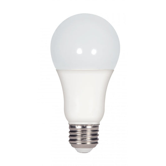 SATCO S28790 15.5 Watt 120 Volt; A19 LED Light Bulb; 5000K Daylight White; E26 Medium Base; 220 deg. Beam Angle (4 LED Light Bulbs)