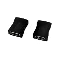 E-LinkMore Hdmi Adapter Female to Female Extension Cable Connector Full HD 4K@60Hz 2PCS