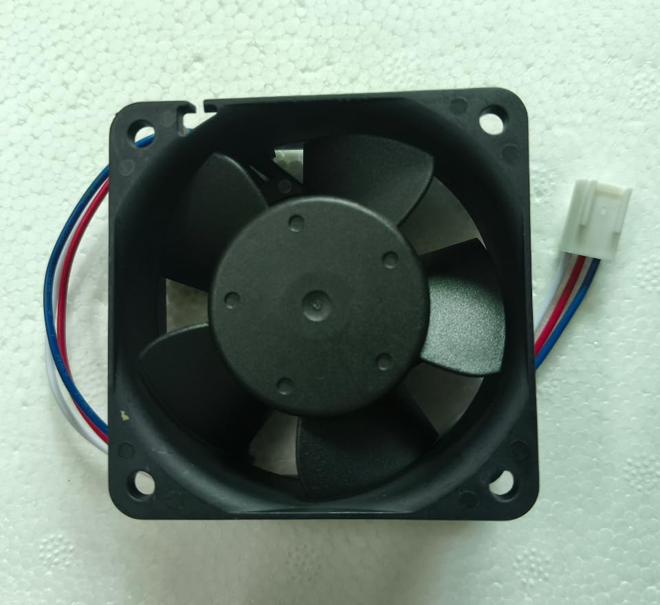 614N/2HHR DC 26V 0.14A 3.5W 21.5CFM 60X60X25MM 3-Wire Cooling Fan