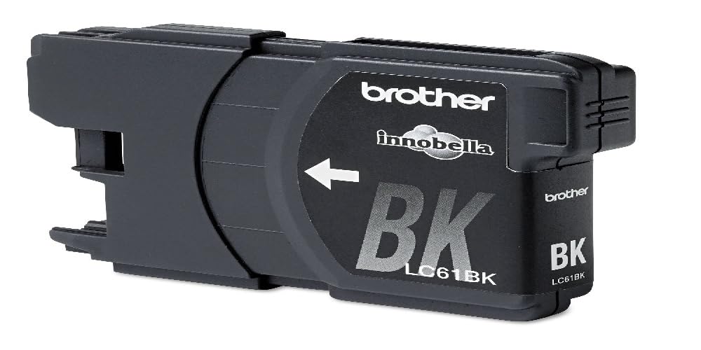 Brother International Corp LC61BK (LC-61BK) Innobella Ink, 450 Page-Yield, Black (LC61BK)