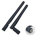 CENXIFJUDZ 2Pcs 2.4ghz WiFi Pc Desktop Wireless Antenna 3dbi with SMA Male Connector for Network Wi-fi Router USB Adapter Security IP Camera Video