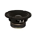Goldwood Sound GW-6028 Rubber Surround 6.5" Woofer 170 Watts 8ohm Replacement Speaker, Black
