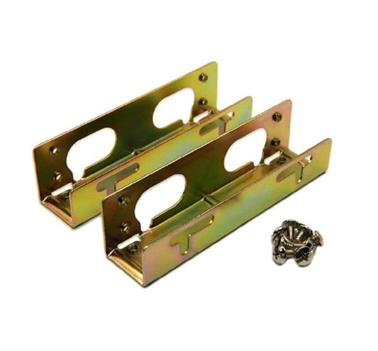 3.5" Hard Drive Mounting Bracket for 5.25" Drive Bay