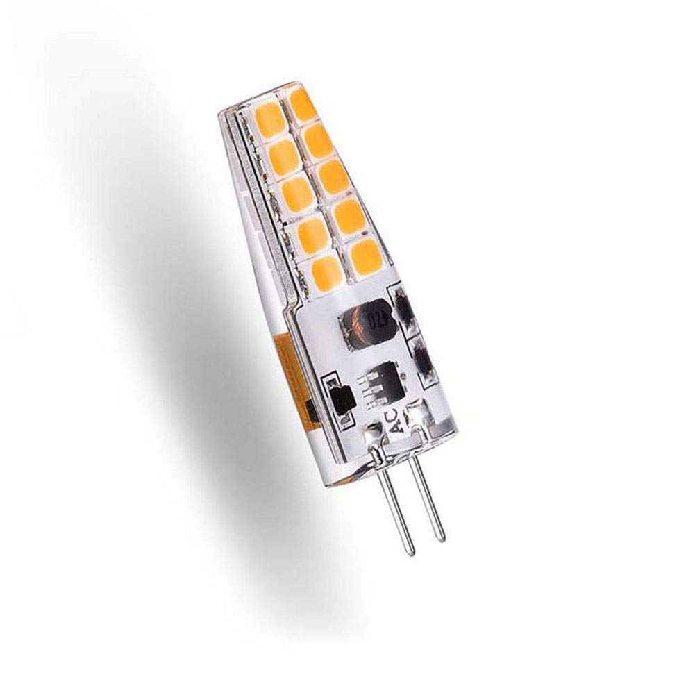 Edearkar 5W G4 LED Light Bulbs(8 Pack) AC/DC 12V Bi-Pin Base Ceiling Recessed Puck Light Bulb LED Replacement Halogen Bulb 50W Equivalent,360 Degree
