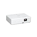 Epson EpiqVision Flex CO-W01 Portable Projector, 3-Chip 3LCD, Widescreen, 3,000 Lumens Color/White Brightness, 5W Built-in Speaker, 300-Inch Home